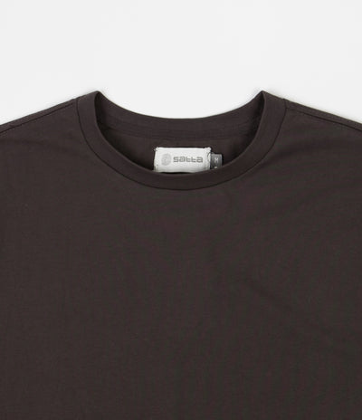 Satta Organic Cotton T-Shirt - Washed Black