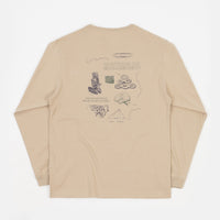 Satta Rhythms Long Sleeve T-Shirt - Stone thumbnail
