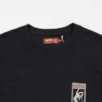 Satta Stax T-Shirt - Washed Black thumbnail