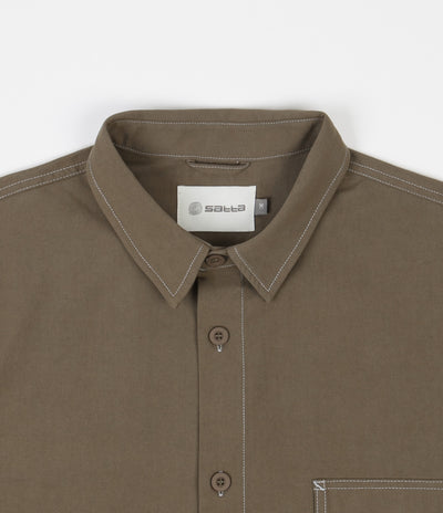 Satta Tundra Shirt - Washed Charcoal