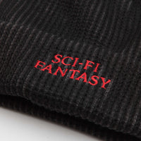 Sci-Fi Fantasy Logo Beanie - Black / Gray thumbnail