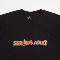 Serious Adult Rover T-Shirt - Black thumbnail