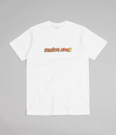 Serious Adult Rover T-Shirt - White
