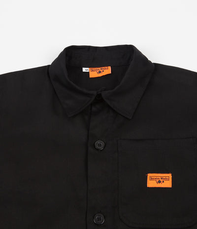 Service Works Bakers Work Jacket - Black