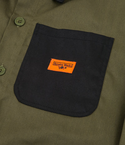 Service Works Bakers Work Jacket - Woodland