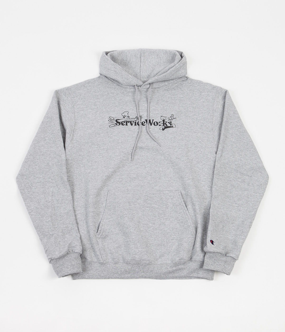 Service Works Chase Hoodie Heather Grey