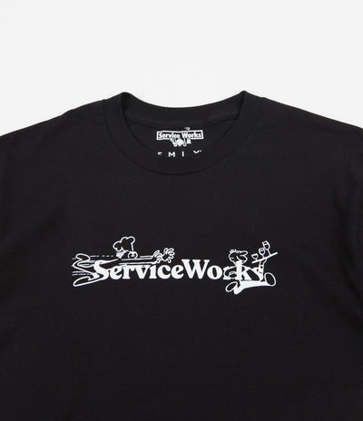 Service Works Chase T-Shirt - Black