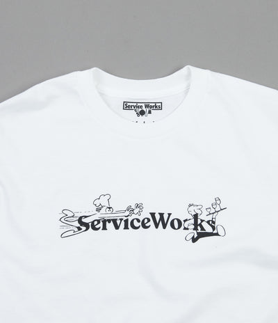 Service Works Chase T-Shirt - White