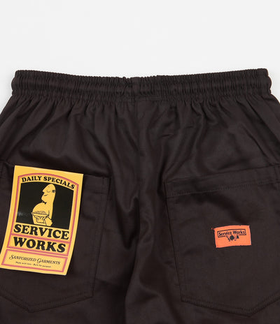 Service Works Classic Chef Pants - Brown