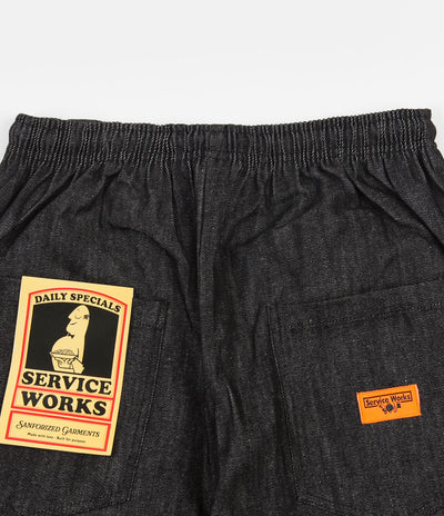 Service Works Classic Chef Pants - Dark Washed Denim