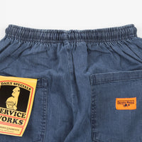 Service Works Classic Chef Pants - Light Washed Denim thumbnail
