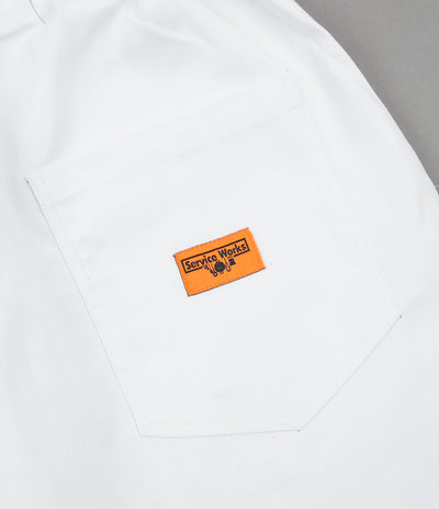Service Works Classic Chef Pants - White