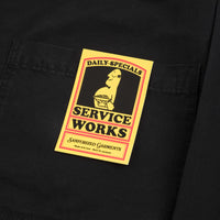 Service Works Market Smock Jacket - Black thumbnail