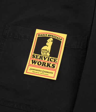 Service Works Market Smock Jacket - Black