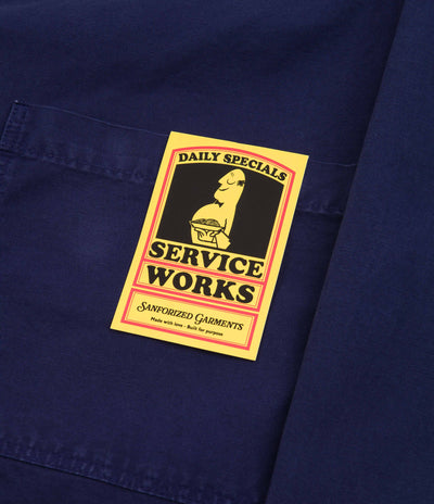 Service Works Market Smock Jacket - Navy