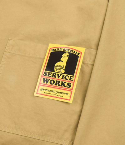Service Works Market Smock Jacket - Tan