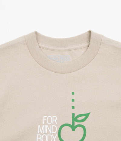 Service Works Mind Body And Soul T-Shirt - Sand