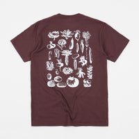 Service Works Trademark T-Shirt - Burgundy thumbnail