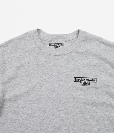 Service Works Trademark T-Shirt - Heather Grey