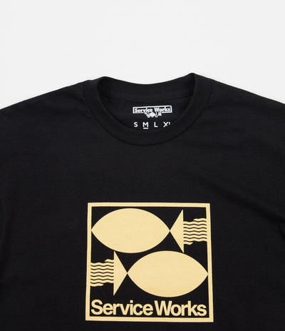 Service Works Turbot T-Shirt - Black