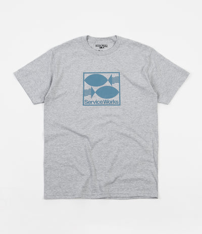 Service Works Turbot T-Shirt - Heather Grey