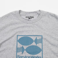 Service Works Turbot T-Shirt - Heather Grey thumbnail
