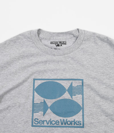 Service Works Turbot T-Shirt - Heather Grey