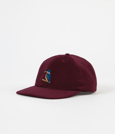Severn Kingfisher Cord Cap - Maroon