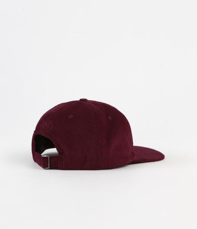 Severn Kingfisher Cord Cap - Maroon