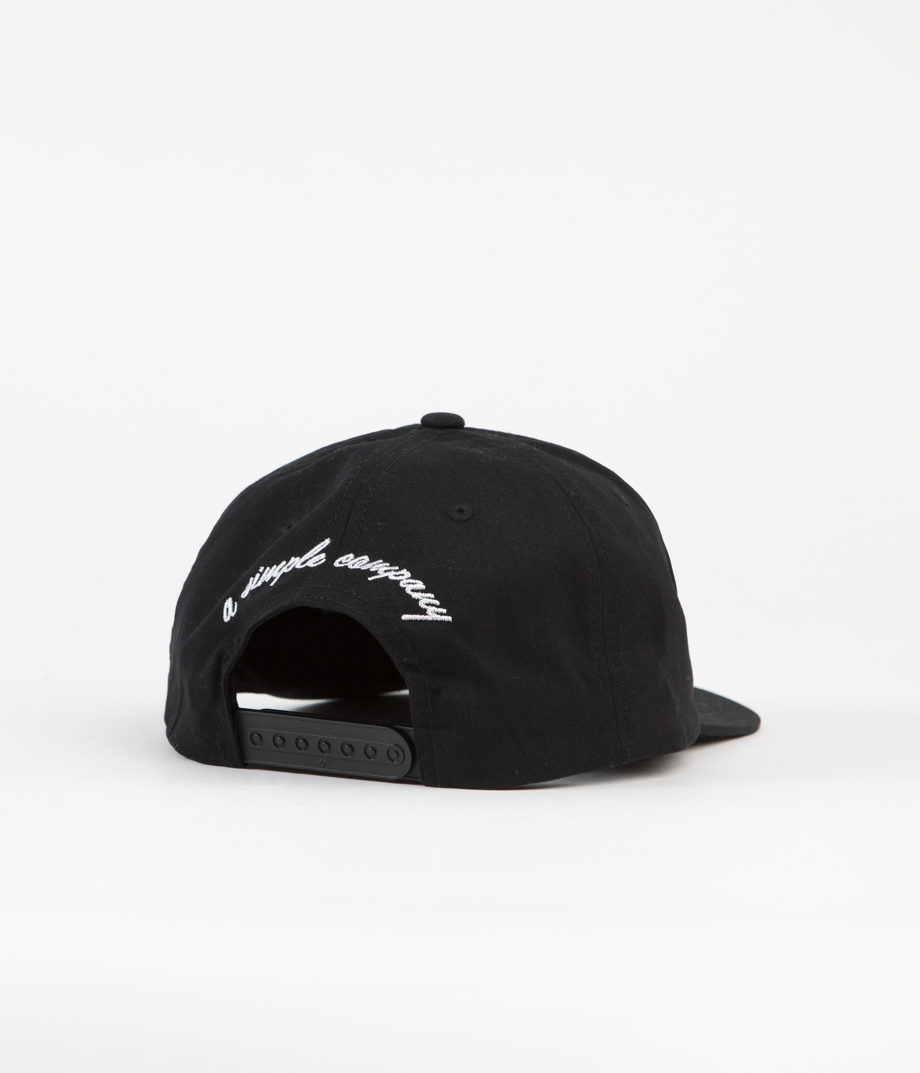 Simple Logo Unstructured Cap - Black | flatspot