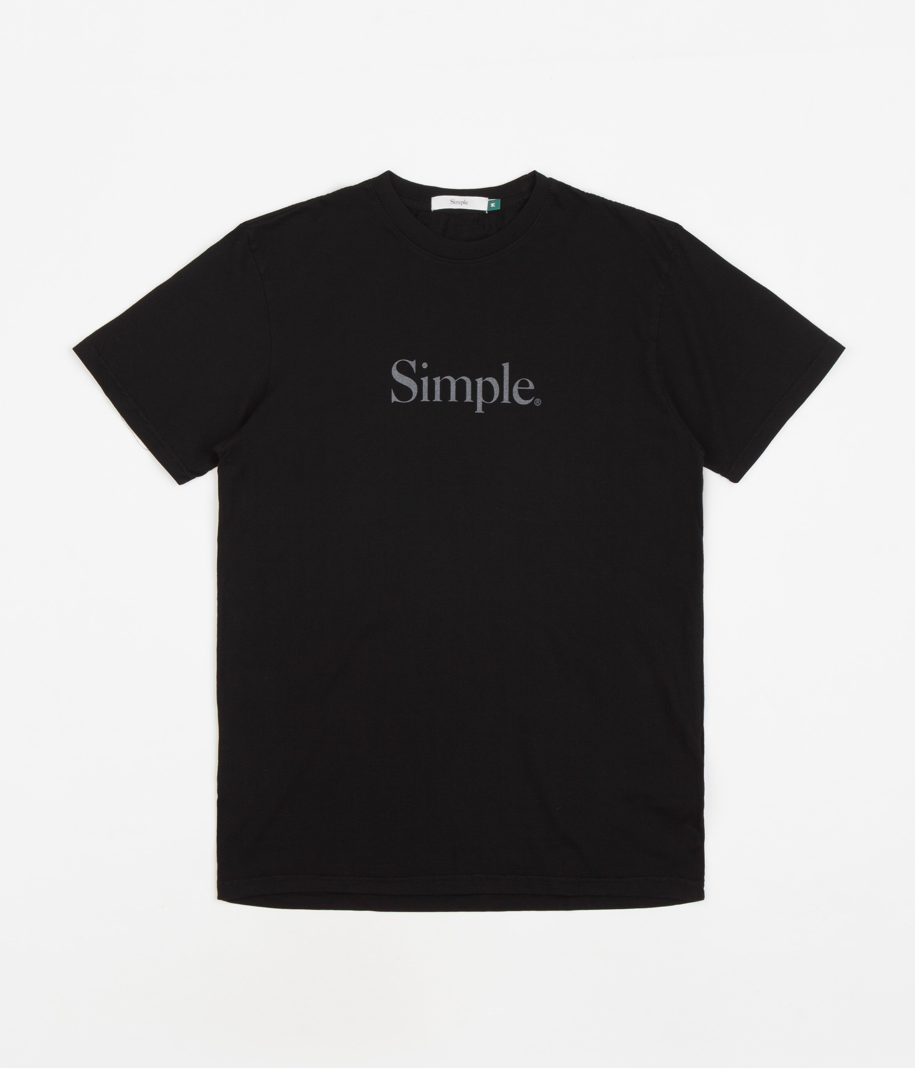 Simple Standard Issue TShirt Black Flatspot