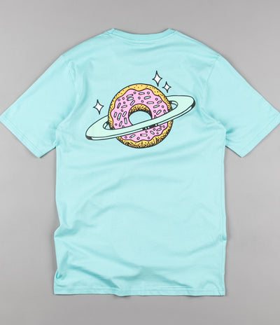 Skateboard Cafe Planet Donut T-Shirt - Aqua