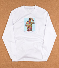 Skateboard Cafe Ornette Long Sleeve T-Shirt - White