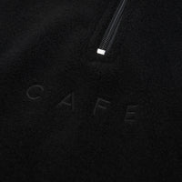 Skateboard Cafe 1/4 Zip Fleece - Black / Burgundy / Forest thumbnail