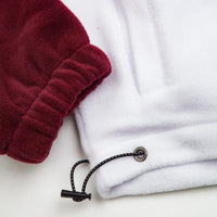 Skateboard Cafe 1/4 Zip Fleece - Cream / Burgundy / Navy thumbnail