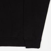 Skateboard Cafe 45 Embroidered Crewneck Sweatshirt - Black thumbnail