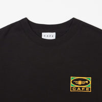 Skateboard Cafe 45 Embroidered Crewneck Sweatshirt - Black thumbnail