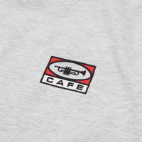 Skateboard Cafe 45 Embroidered Crewneck Sweatshirt - Heather Grey thumbnail