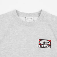 Skateboard Cafe 45 Embroidered Crewneck Sweatshirt - Heather Grey thumbnail