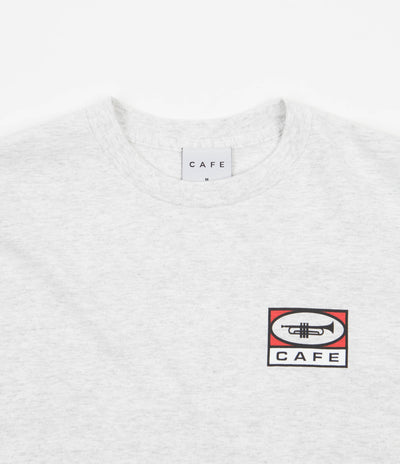 Skateboard Cafe 45 T-Shirt  - Ash Heather