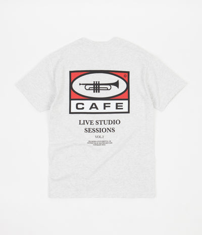 Skateboard Cafe 45 T-Shirt  - Ash Heather