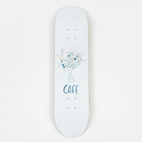 Skateboard Cafe Bouquet Deck - White - 8" thumbnail