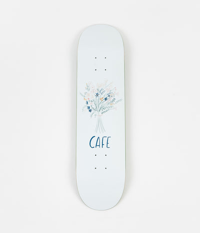 Skateboard Cafe Bouquet Deck - White - 8"