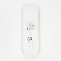 Skateboard Cafe Bouquet Deck - White - 8.5" thumbnail