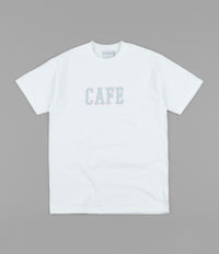 Skateboard Cafe College T-Shirt - White