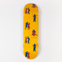 Skateboard Cafe Dance All Over Deck - Yellow - 8.38" thumbnail