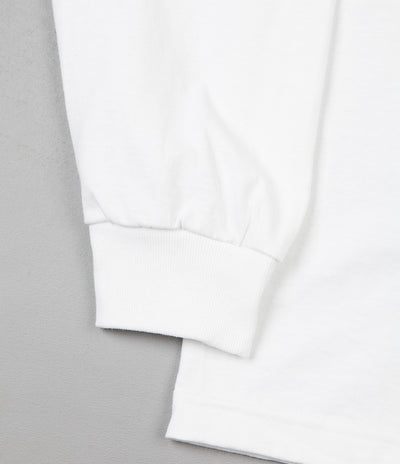 Skateboard Cafe Dance All Over Long Sleeve T-Shirt - White