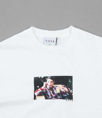 Skateboard Cafe Day Off T-Shirt - White