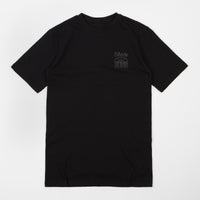 Skateboard Cafe Diner Logo T-Shirt - Black / Black thumbnail