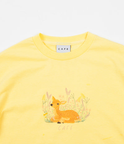 Skateboard Cafe Doe T-Shirt - Banana Yellow